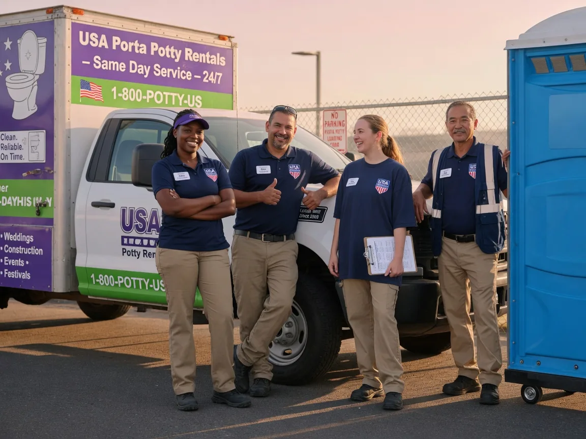 Porta Potty Rental company in Centerville, LA